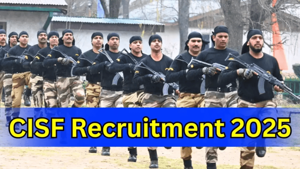 CISF Constable Driver Recruitment 2025